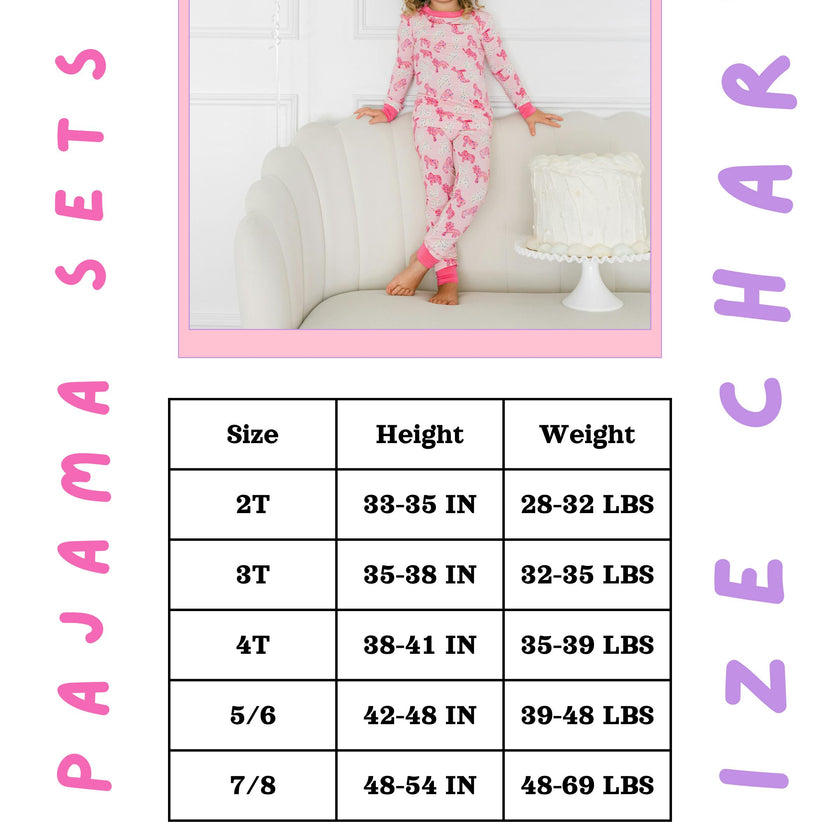 Pink Goldendoodle Bamboo PJ Set