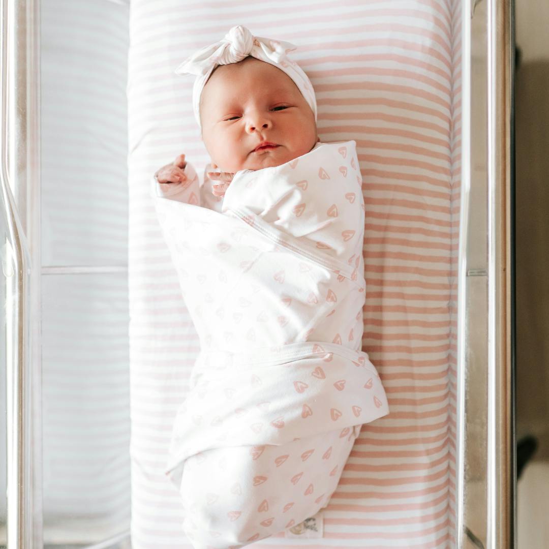 Forever Mine, Blush - Bamboo Newborn Nest