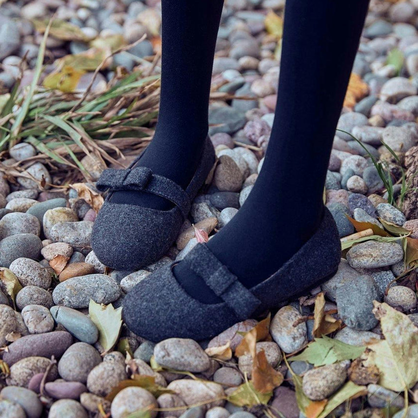 Mia Wool Ballet Flats