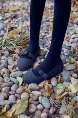 Mia Wool Ballet Flats