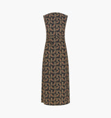 The Sloane Dress -  Duke Paisley Black