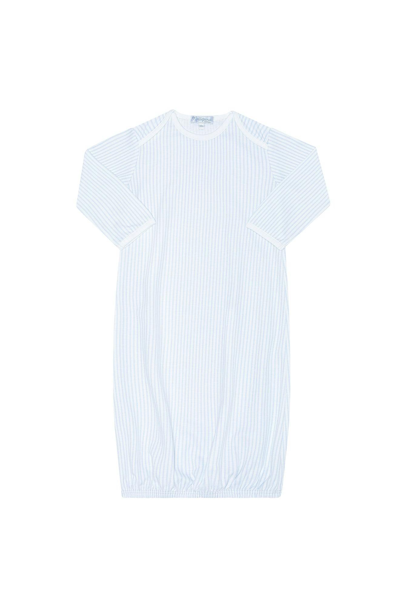 Blue Classic Stripes Gown