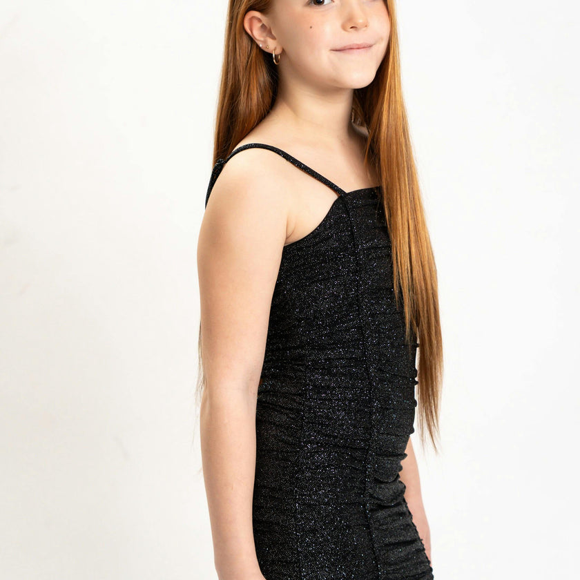 Girls Glitter Amelia Tank Dress