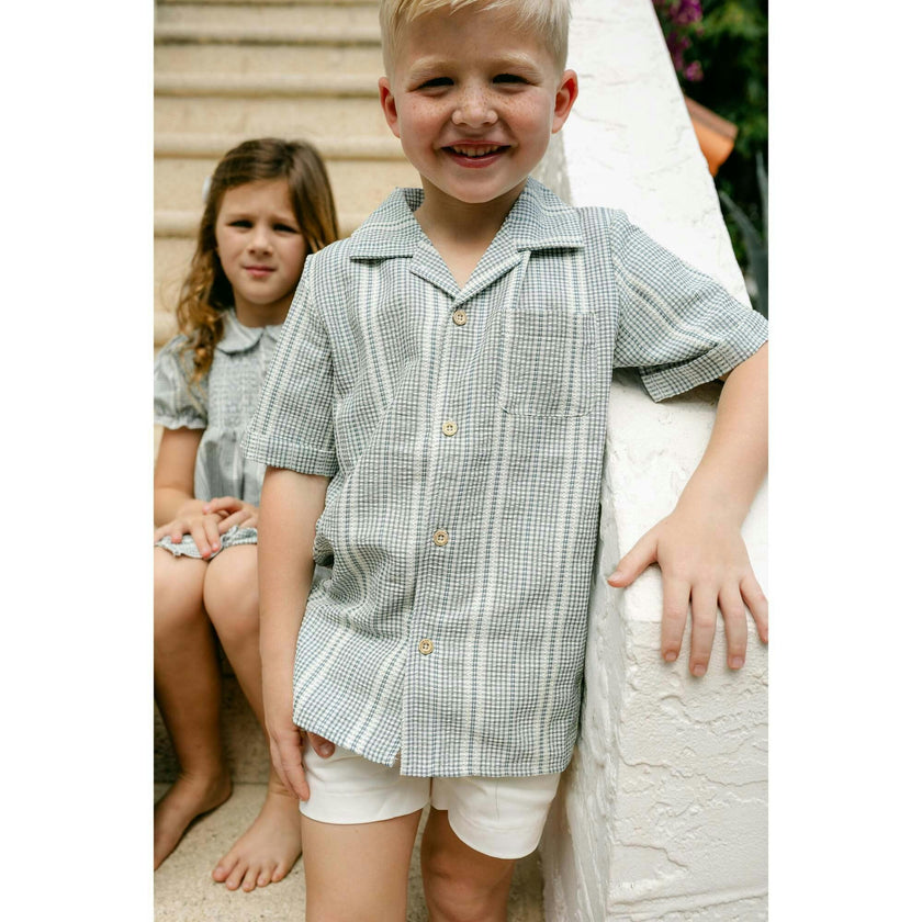 Graham Button Down - Breezy Blue