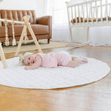Linen Round Play Mat