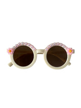 Pink Daises Alina Round Sunnies