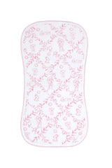Pink Bears Trellace Burp Cloth