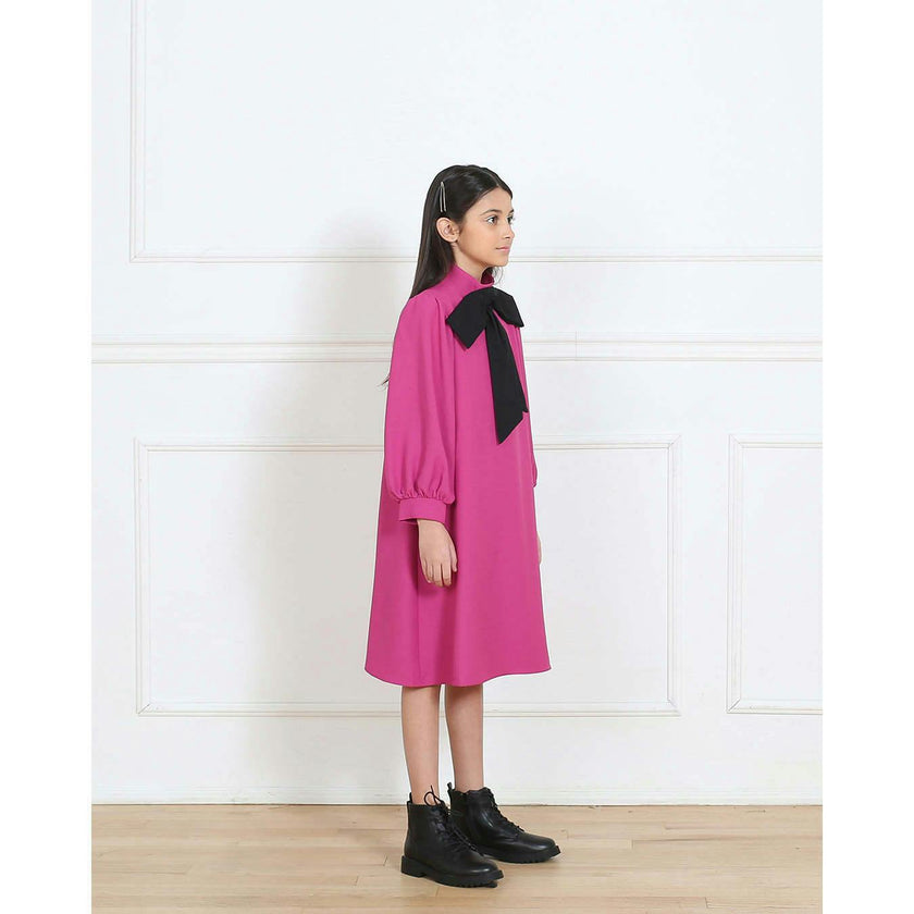 Megan dress (fuschia pink)