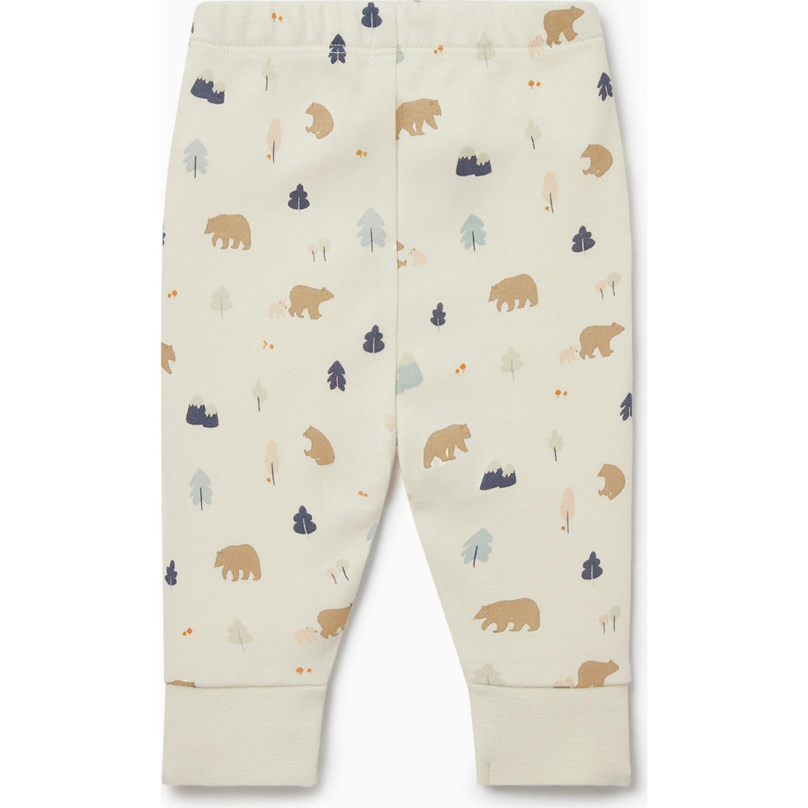 Bear Print Pajama Set