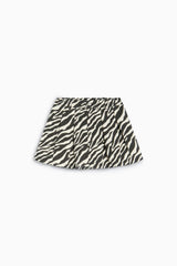 Dakota Skirt Zebra Print