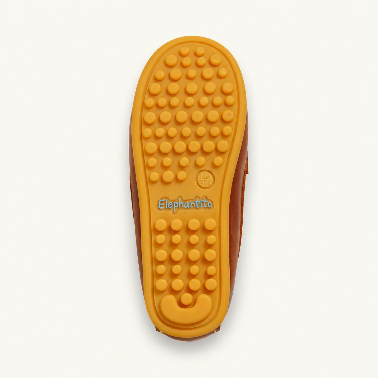 Alex Driver Moccasin | Natural Brown Leather
