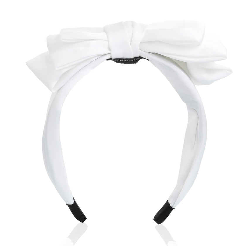 Classic Satin Bow Headband