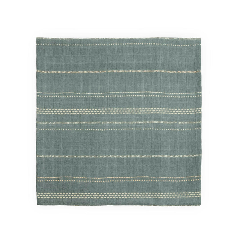 Organic Cotton Muslin Swaddle Blanket 2 Pack - Animal Crackers