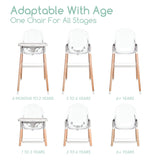 Children of Design 6 in 1 Deluxe High Chair