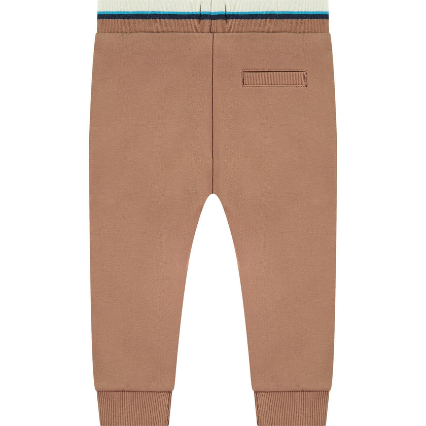 Contrast Waistband Sweatpants