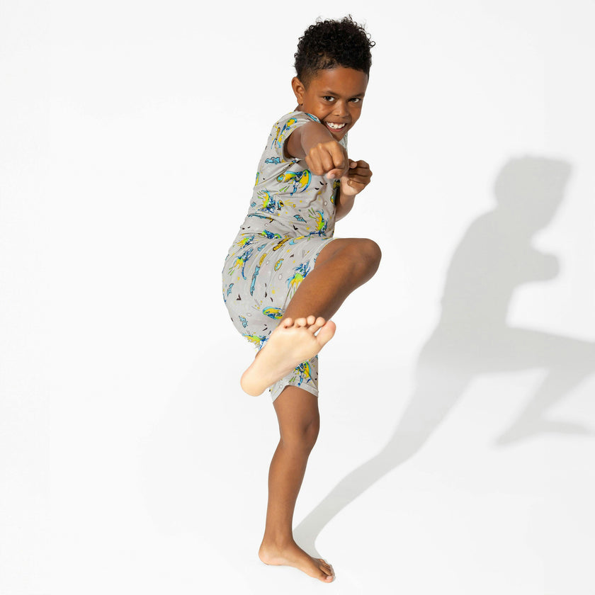 Batman Kids Bamboo Pajama Short Set