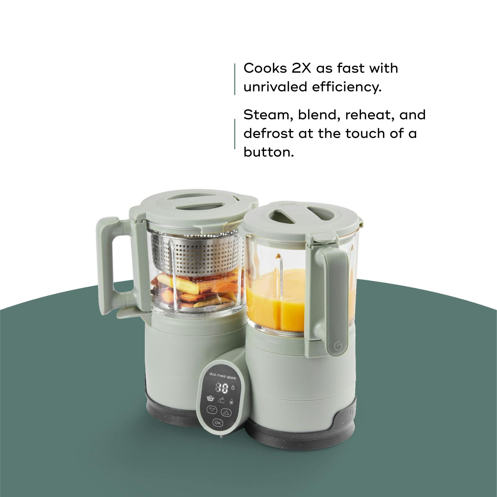 Duo Meal Glass Pro Baby Food Maker