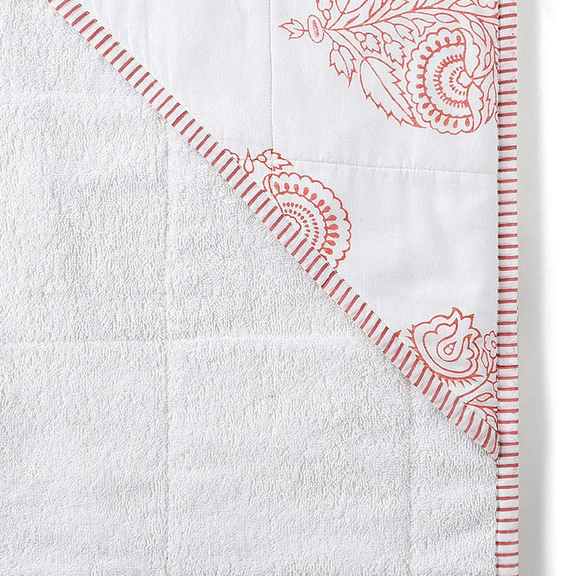 Block-Printed Terry Towel