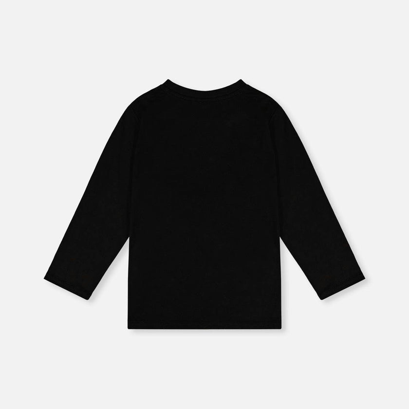 Long Sleeve T-Shirt Black And Green