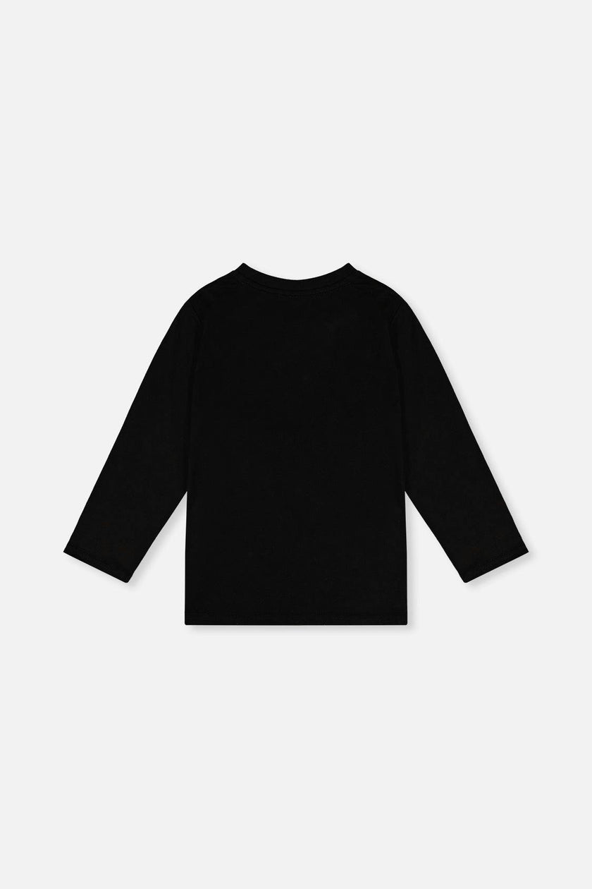 Long Sleeve T-Shirt Black And Green