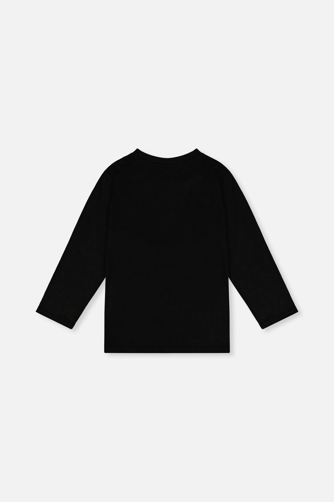 Long Sleeve T-Shirt Black And Green