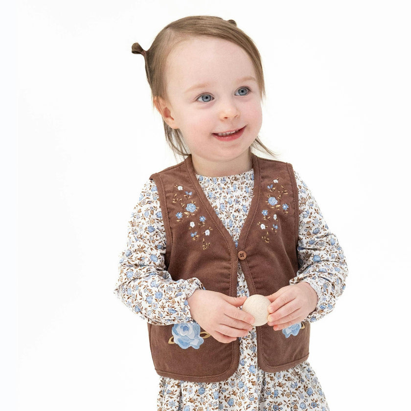 Hazel Floral - Vest with Lining