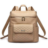 Monaco Diaper Bag | Latte Brown