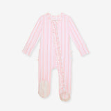 Remi Footie Ruffled Zippered One Piece