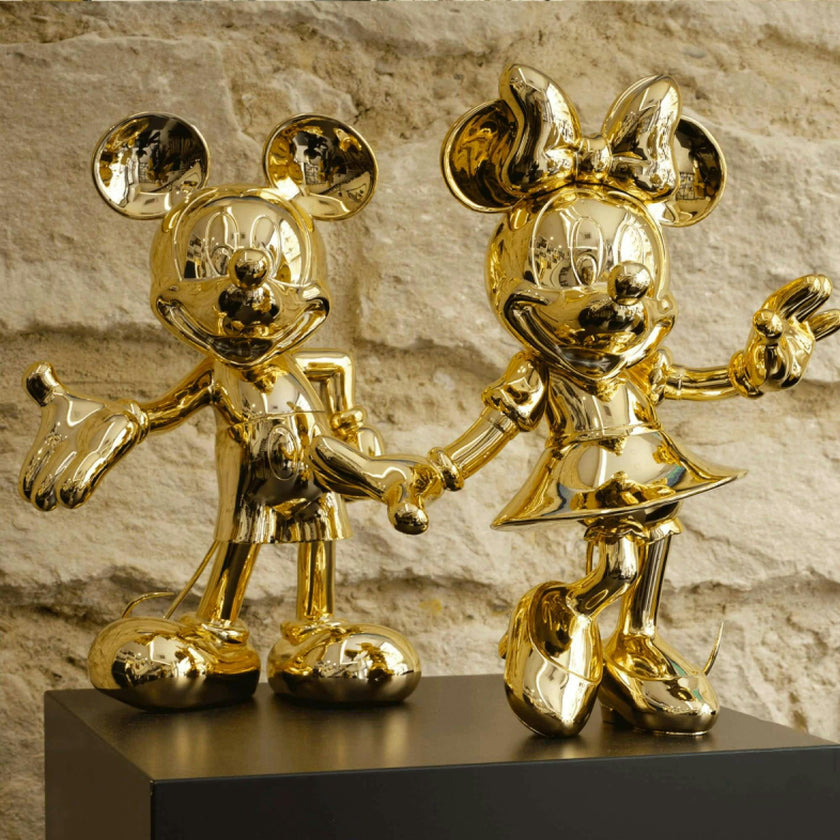 Mickey WELCOME Gold 12in
