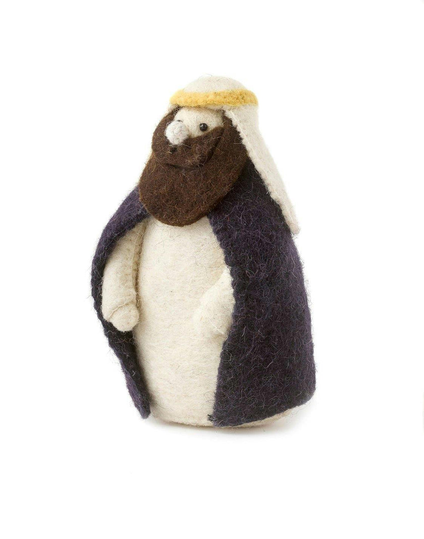 Handmade Christmas Nativity Scene in Hand Felted Wool