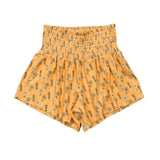 Girls Flowy Short in Mini Golden Floral