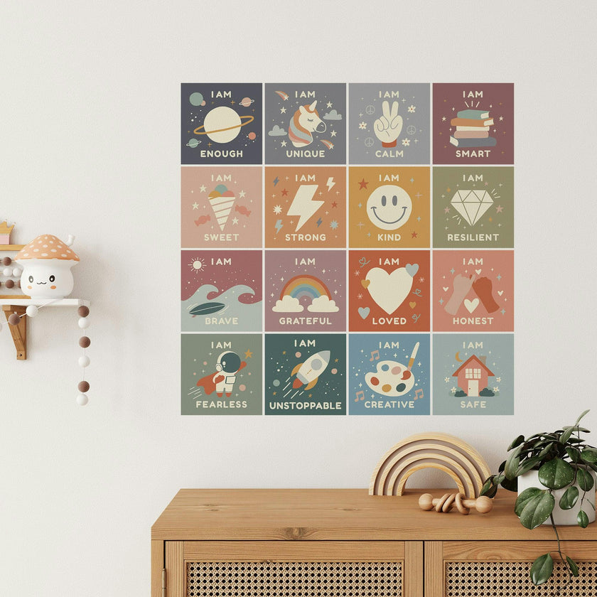 Peel & Stick Fabric Wall Stickers