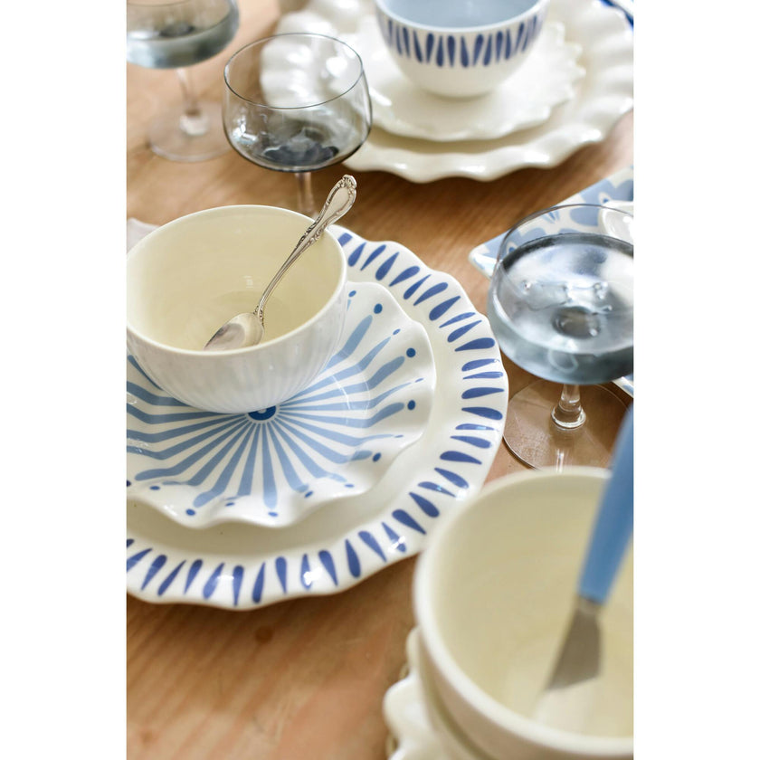 Ruffle Salad Plate