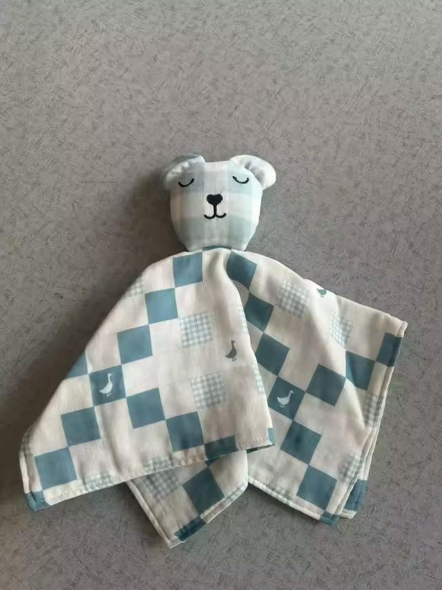 Grandma's Goose Quilt Bear Lovey
