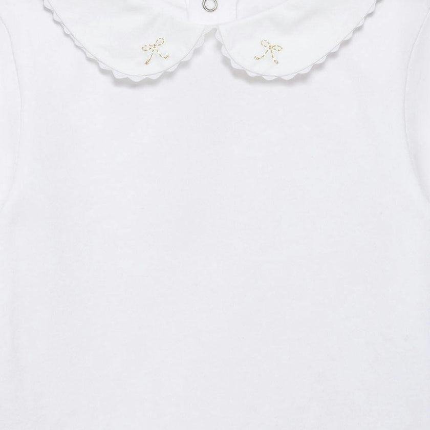 Baby Long-Sleeved Amelia Bow Bodysuit