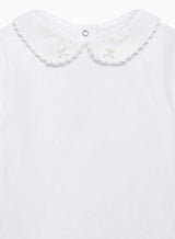 Baby Long-Sleeved Amelia Bow Bodysuit