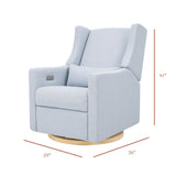 Babyletto Kiwi Electronic Recliner and Swivel Glider with USB port