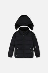 Two Piece Play Snowsuit Black With Black Pants