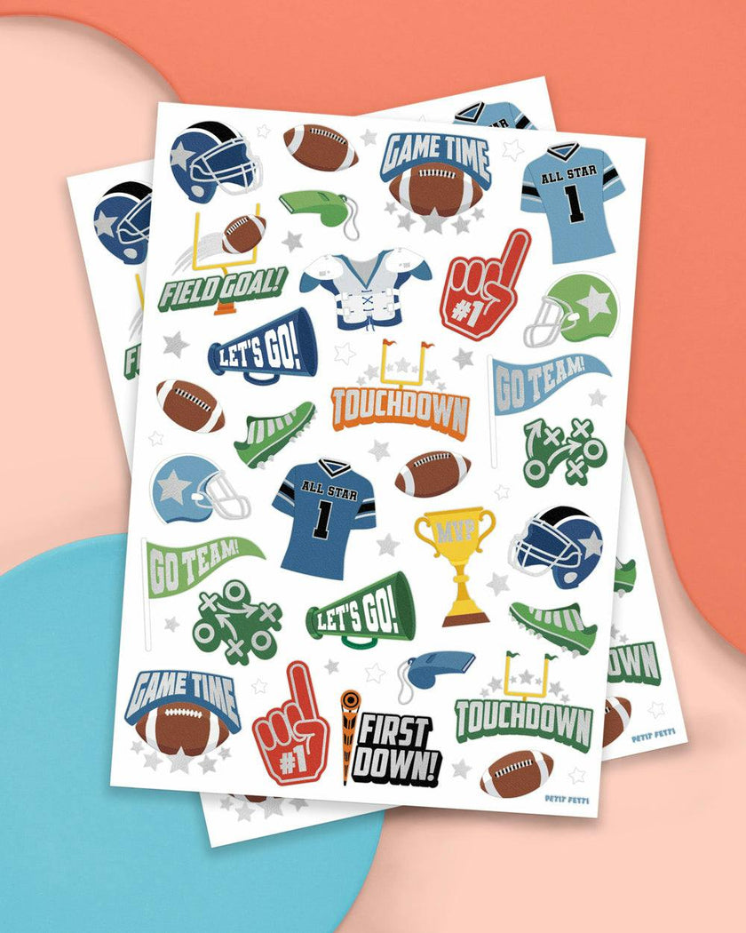 Football Tats - 60 temporary tattoos