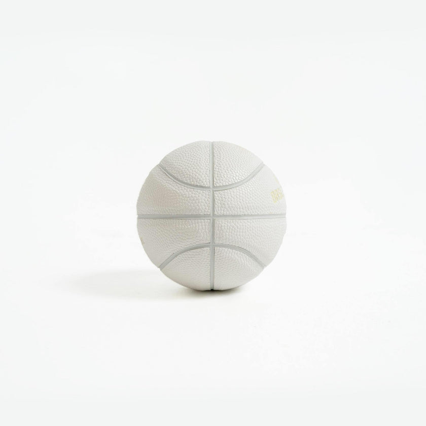 Mini White Worldwide Basketball