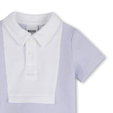 Light Blue Polo Baby Set
