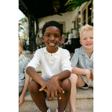 Sterling Short Sleeve Sweater - Cream