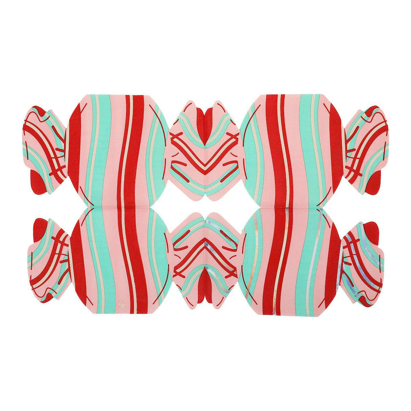 Packed Party Valentine Candy Shaped Napkins (20 count)