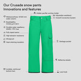 Crusade snow pants