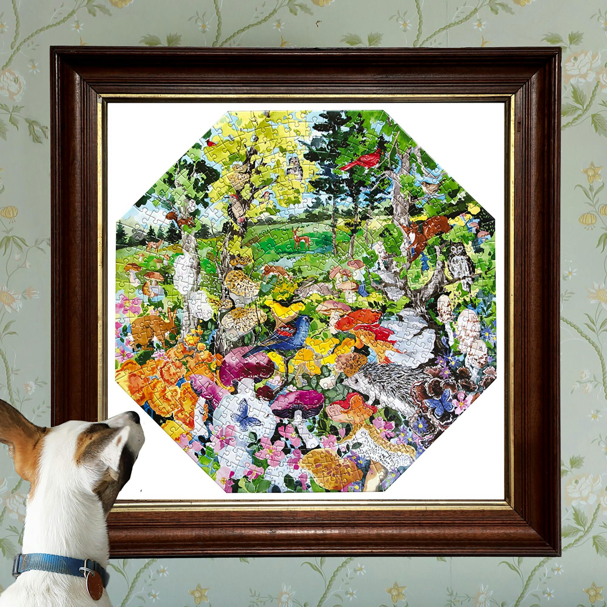 Piece&Love: Edible Mushrooms - 500 pc Octagonal Puzzle