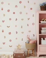 Peel & Stick Fabric Wall Stickers