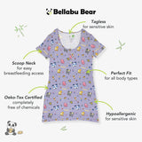 Minecraft Pixel Pals Bamboo Women's Nightgown