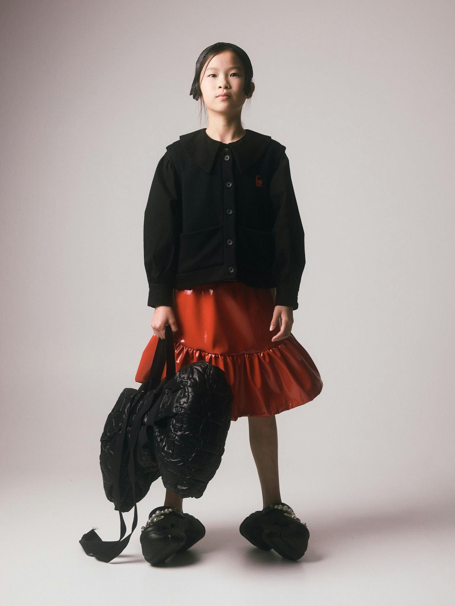 Nikki Turtleneck Top Black