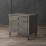 Lisabet 3 Drawer Nightstand