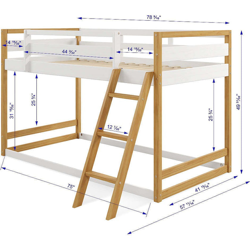Quadra Bunk Bed - Twin